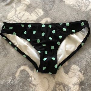 OP polka dotted swim suit bottom